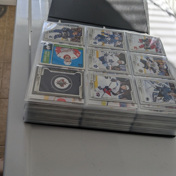 Sports Trading Card Album with Assorted Cards - Picture 2 of 3